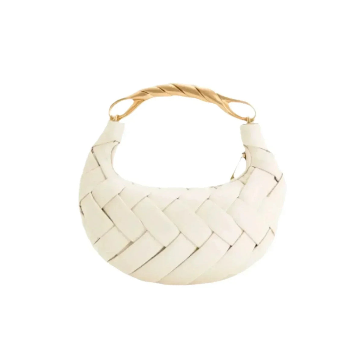 Aurea - bolso nido de pájaro con piel auténtica