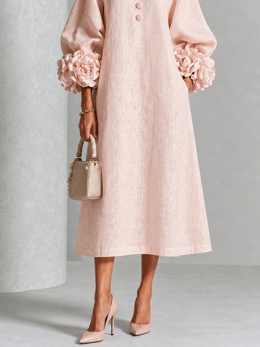 Vestido midi floral Leonora