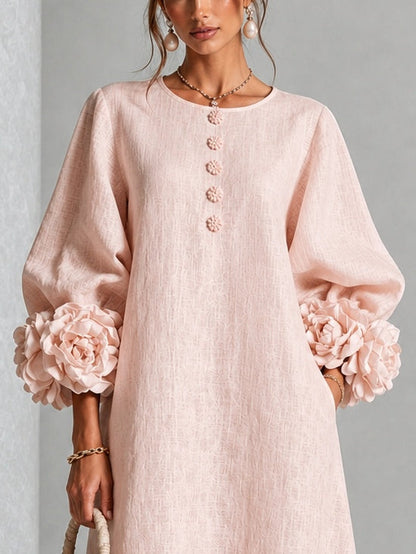 Vestido midi floral Leonora