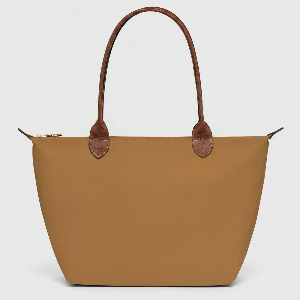 Mila | Bolso Tote Clásico con Detalles de Cuero