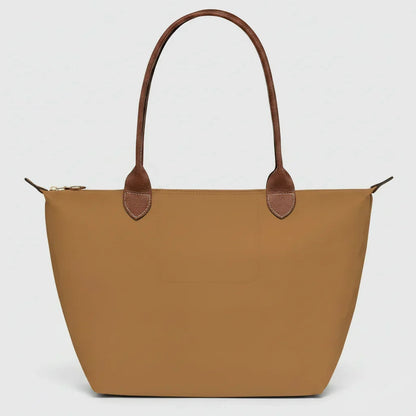 Mila | Bolso Tote Clásico con Detalles de Cuero